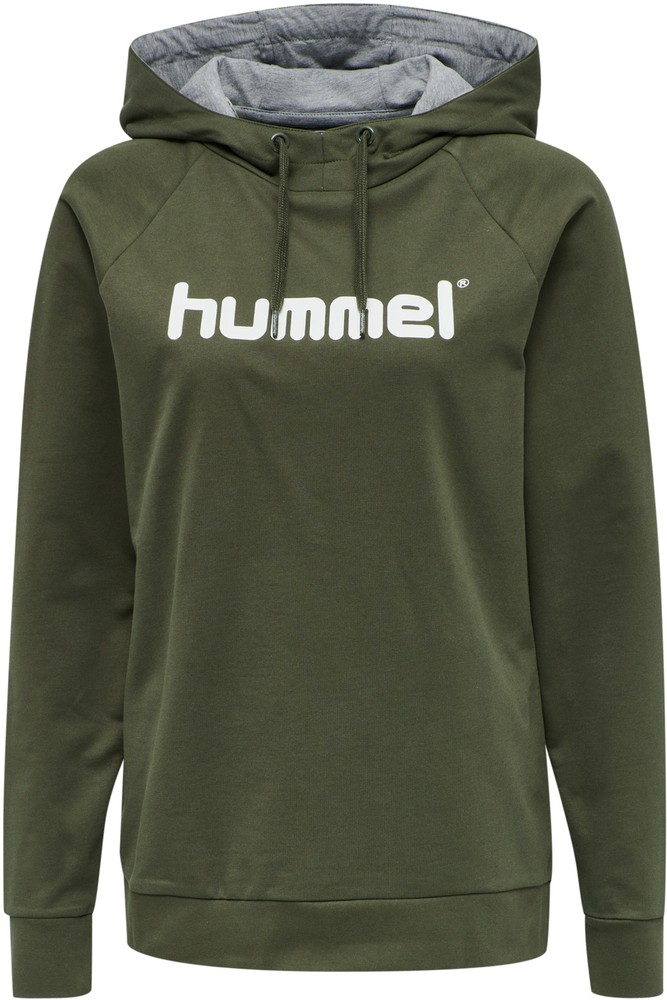 HummelDamenHoodieHmlgoCottonLogoHoodieWomanGrapeLeaf-XXL