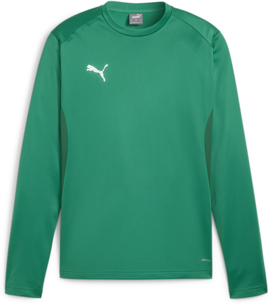 PumaCrewSweatshirtTeamGoalTrainingSweat658649SportGreen-PowerGreen-PumaWhite-L