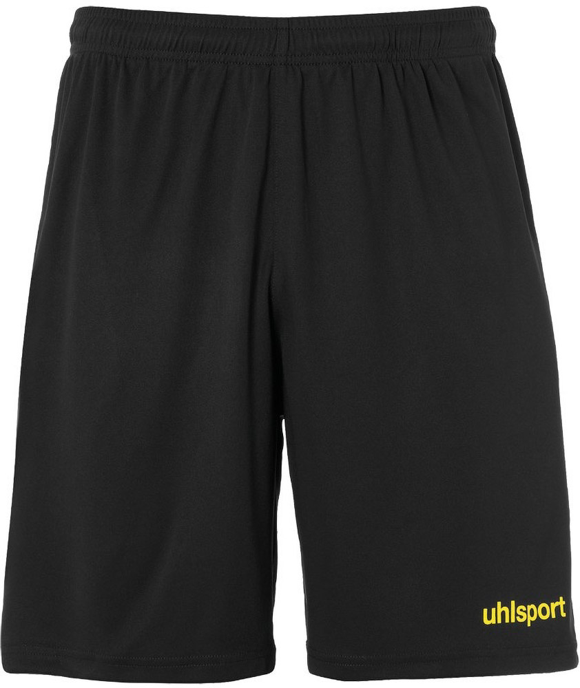 UhlsportKinderSportshortCenterBasicShortsOhneInnenslip1003342SchwarzLimonengelb-116