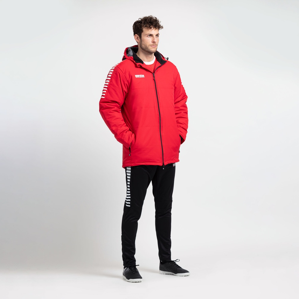 DerbystarRegenjackeHyperStadionjacke622010RotWeiss-S