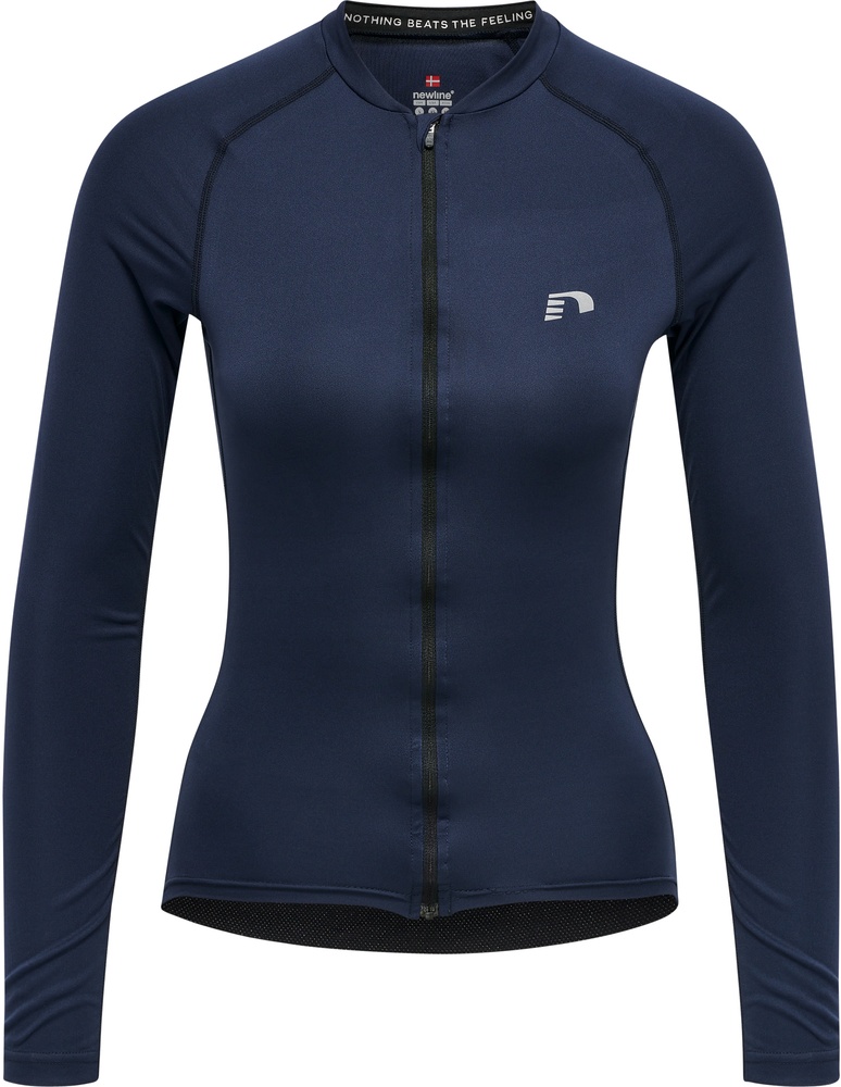 NewlineDamenLangarmtrikotWomensCoreBikeLSJerseyBlackIris-XXL