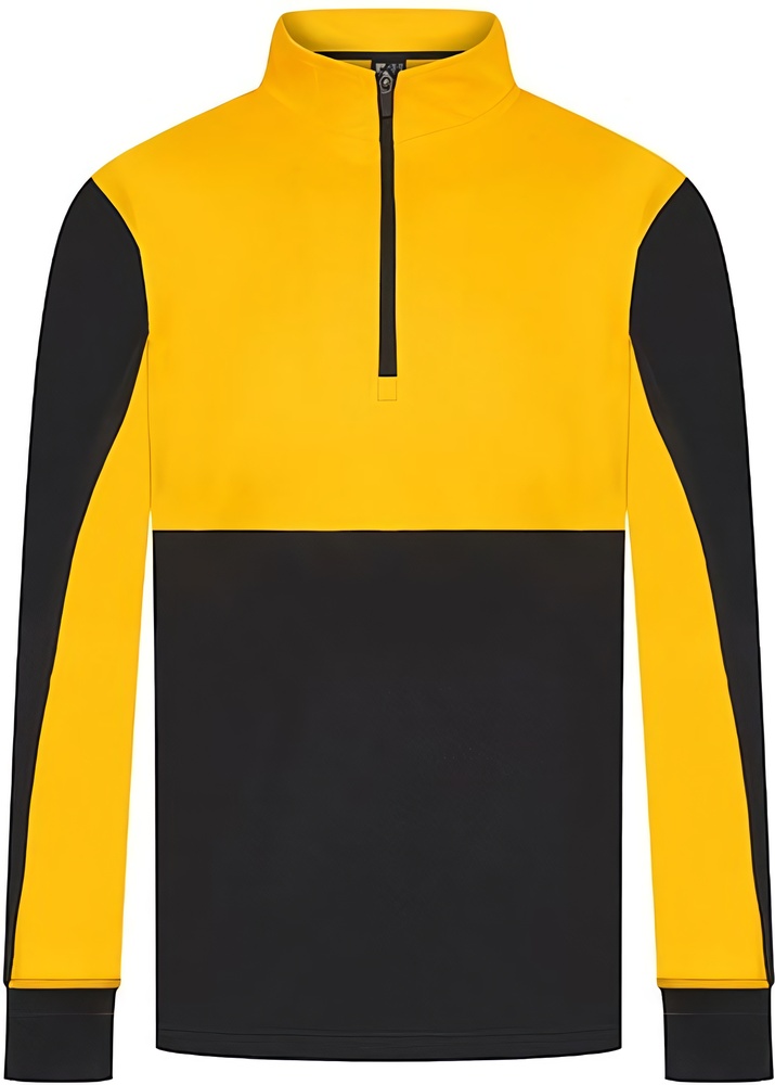 247Collection14ZipTrainingsjackeLV874Black-Gold-XXS