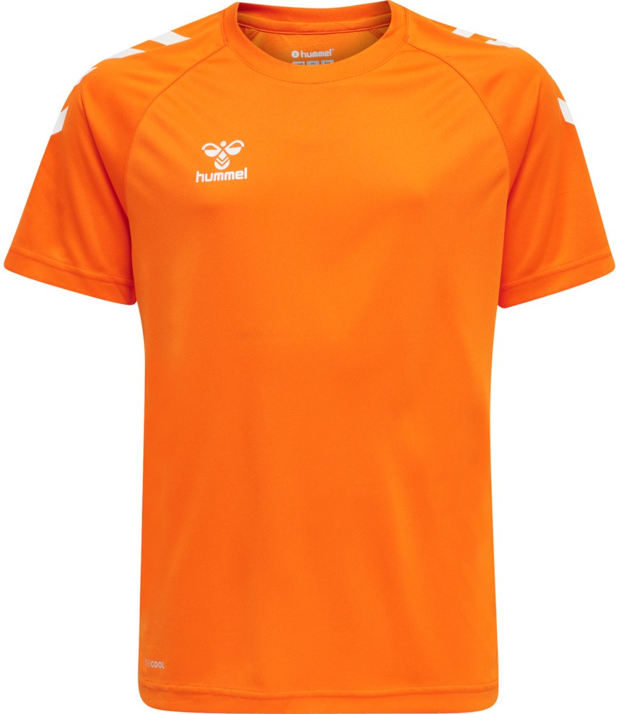 HummelKinderT-ShirtHmlcoreXkCorePolyT-ShirtSSKidsOrangeTiger-116