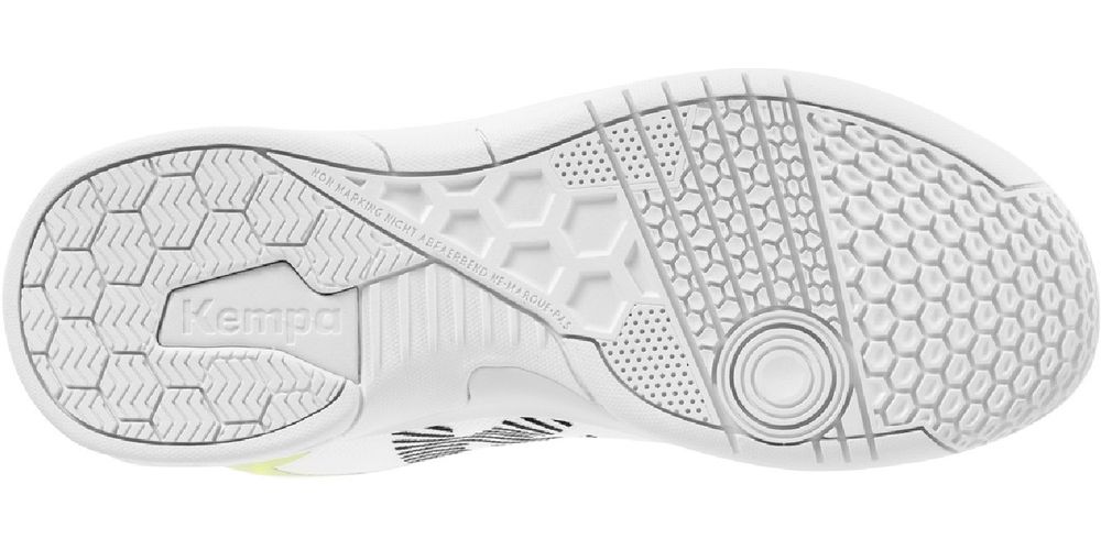 KempaDamenHandballschuheKourtflyThreeW2008677WeiFluoGelb-35