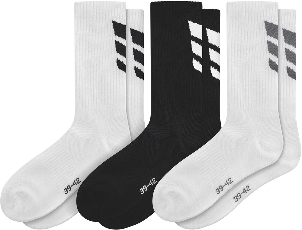 ErimaSocken3WingsSocks3Pack25-0022WeiSchwarz-31-34