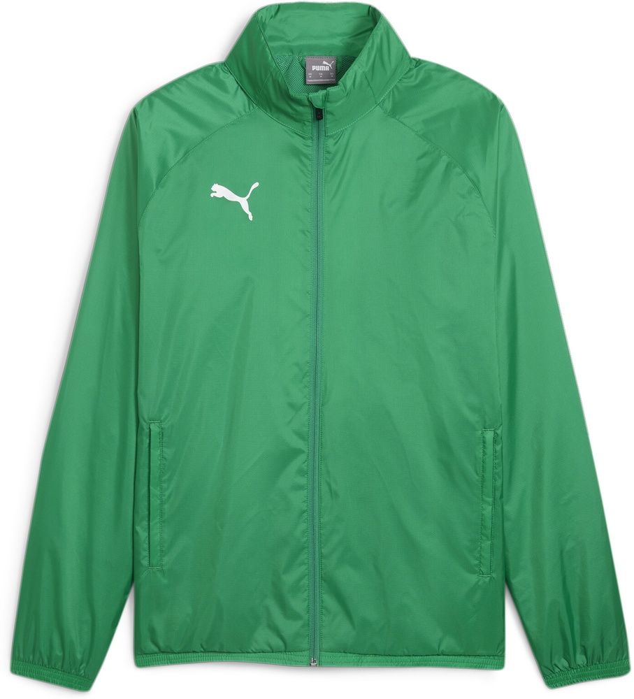 PumaTrainingsjackeTeamGoalAllWeatherJacket659038SportGreen-PumaWhite-XL