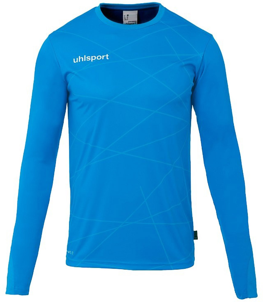 UhlsportKinderSportshirtPredictionTorwartShirt1005305FluoBlau-128