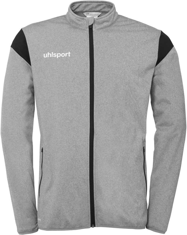 UhlsportKinderTrainingsjackeSquad27ClassicJacke1002256DarkGrauMelangeSchwarz-116