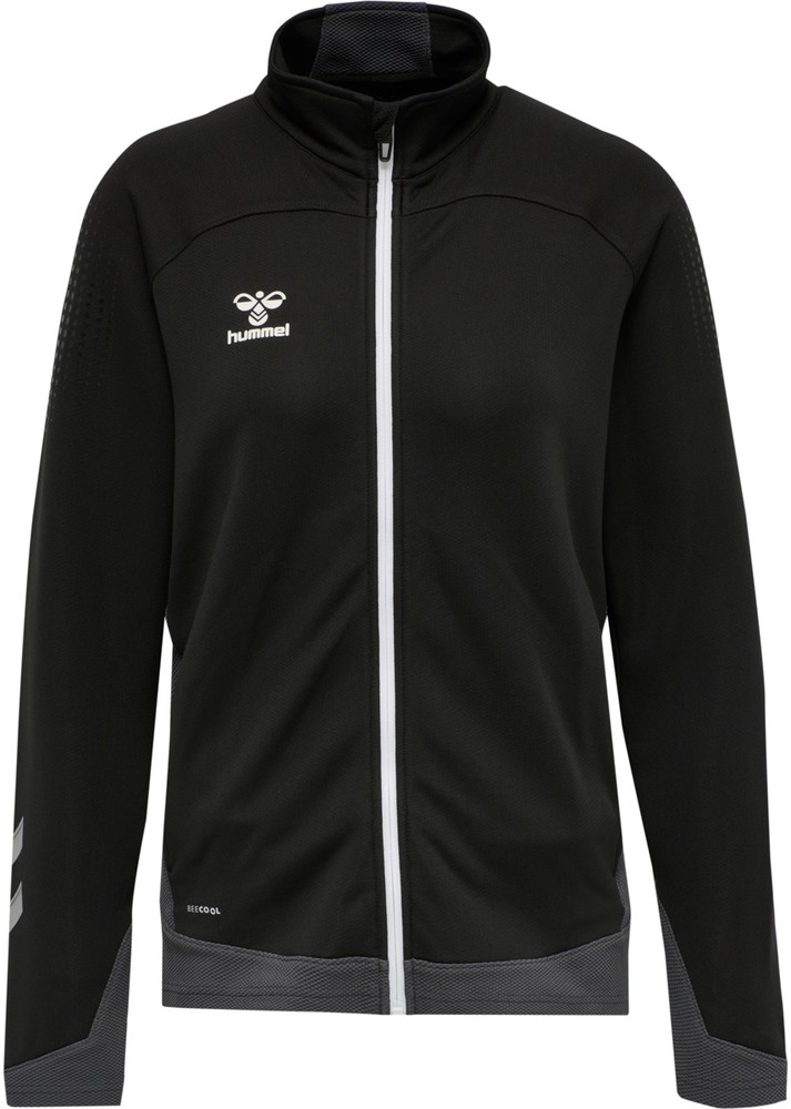 HummelDamenZipJackeHmlLeadWomenPolyZipJacketBlack-XXL