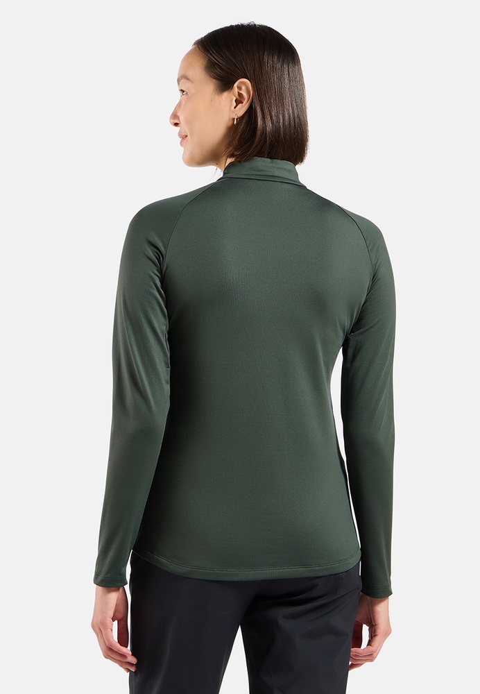 OdloDamenLongsleeveMidlayer12ZipEssentialLightUrbanChic-L