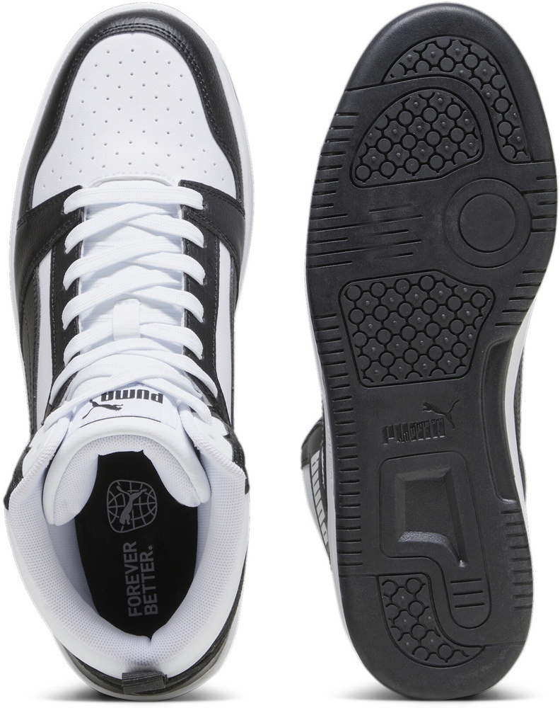 PumaSchuheMidReboundv6392326PumaWhite-PumaBlack-ShadowGray-PumaWhite-38