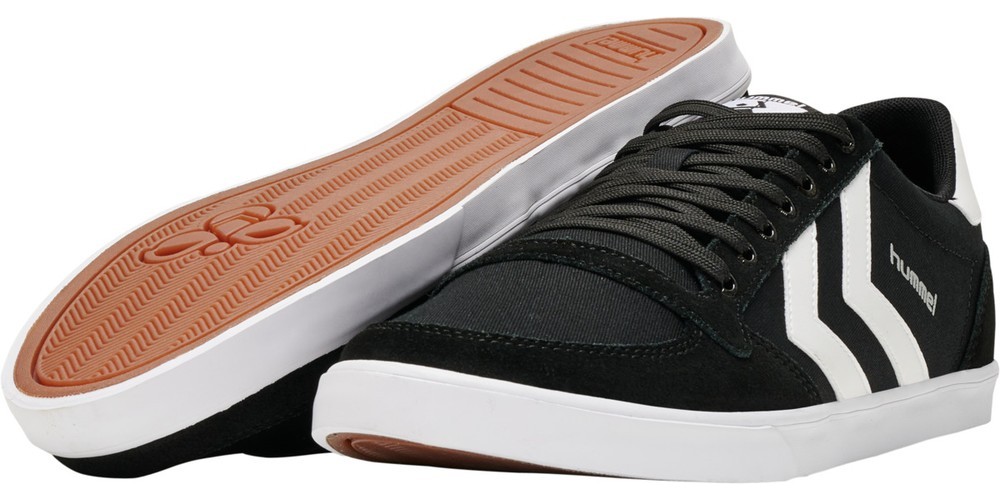 HummelSneakerflachHummelSlimmerStadilLowBlackWhiteKh-36
