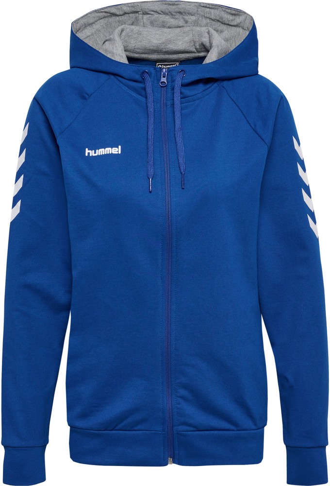 HummelDamenHoodieHmlgoCottonZipHoodieWomanTrueBlue-XXL