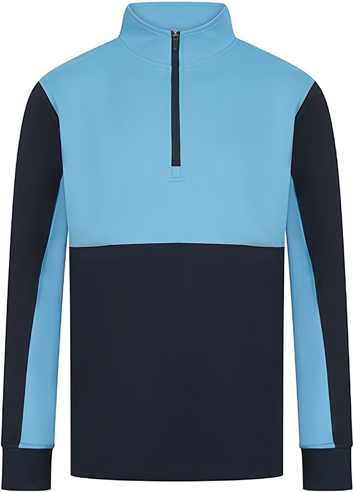 247Collection14ZipTrainingsjackeLV874Navy-Sky-XXS