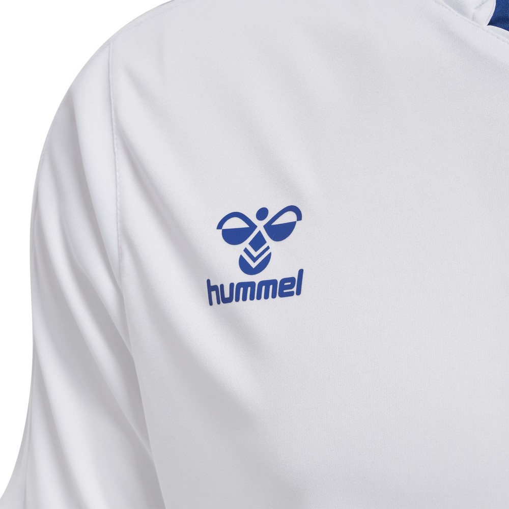 HummelTrikotKurzarmHmlcoreXkPolyJerseySSWhiteTrueBlue-XXL