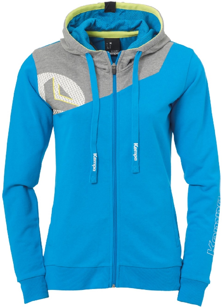 KempaDamenTrainingsjackeCore20KapuzenjackeWomen2002197KempablauDarkGrauMelan-XS