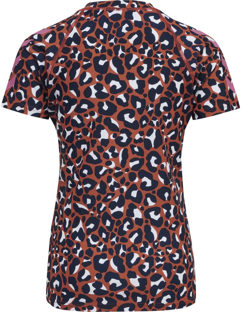 HummelKinderBade-T-ShirtAzulSwimT-ShirtSSHotSauce