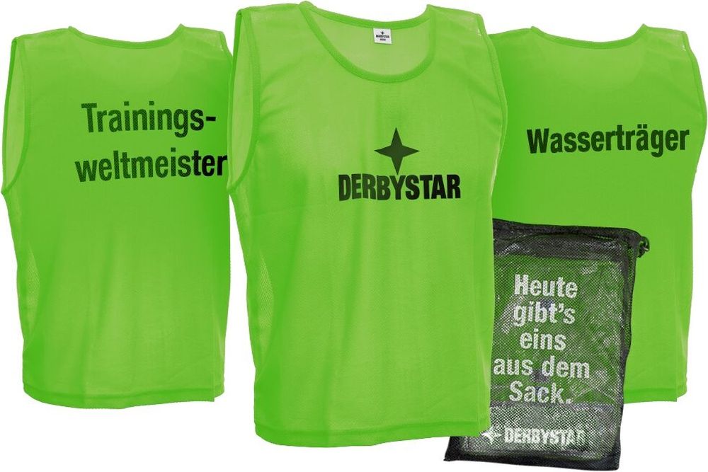 DerbystarTrikotMarkierungshemdchen10Er-Set642003Gruen-Junior