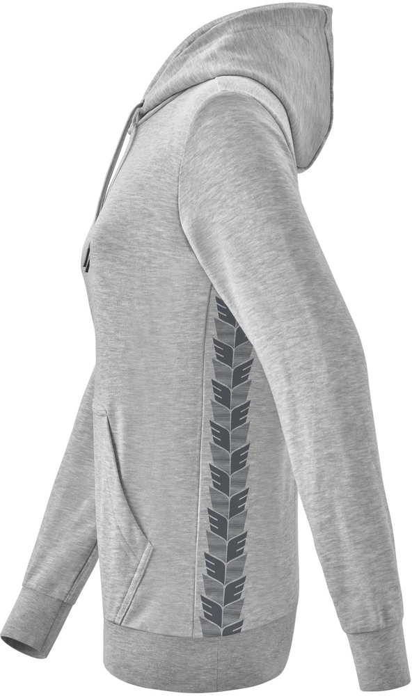 ErimaDamenSweatshirtEssentialTeamKapuzensweat22-0053HellgrauMelangeSlateGrey-34XXS