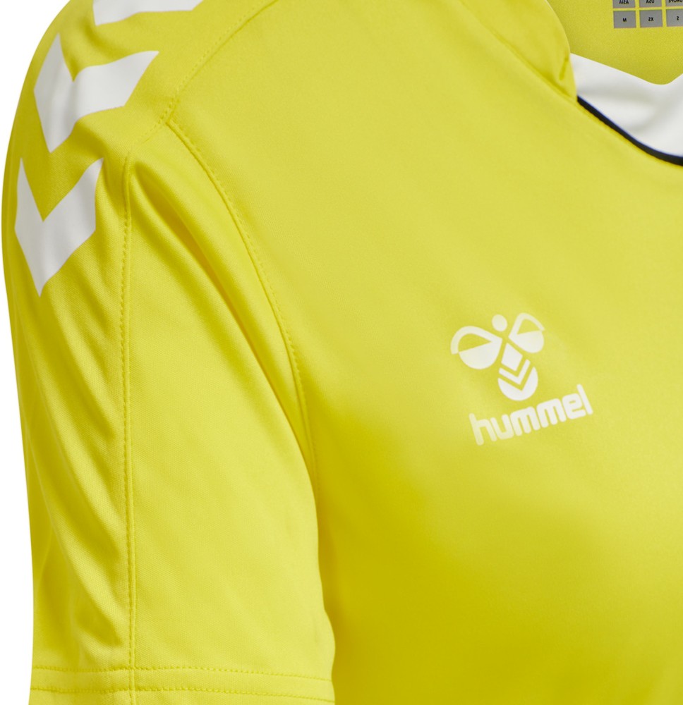 HummelDamenTrikotKurzarmHmlcoreXkPolyJerseySSWomanBlazingYellow-XXL