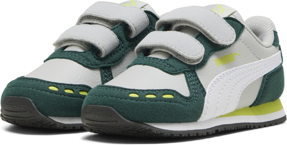 PumaKinderSchuheLowCabanaRacerSL20VInf383731CoolLightGray-PumaWhite-DarkMyrtle-LimeSmash-20