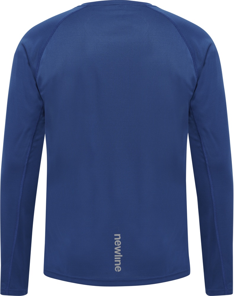 NewlineT-ShirtTopMenSCoreRunningT-ShirtLSTrueBlue-XXL