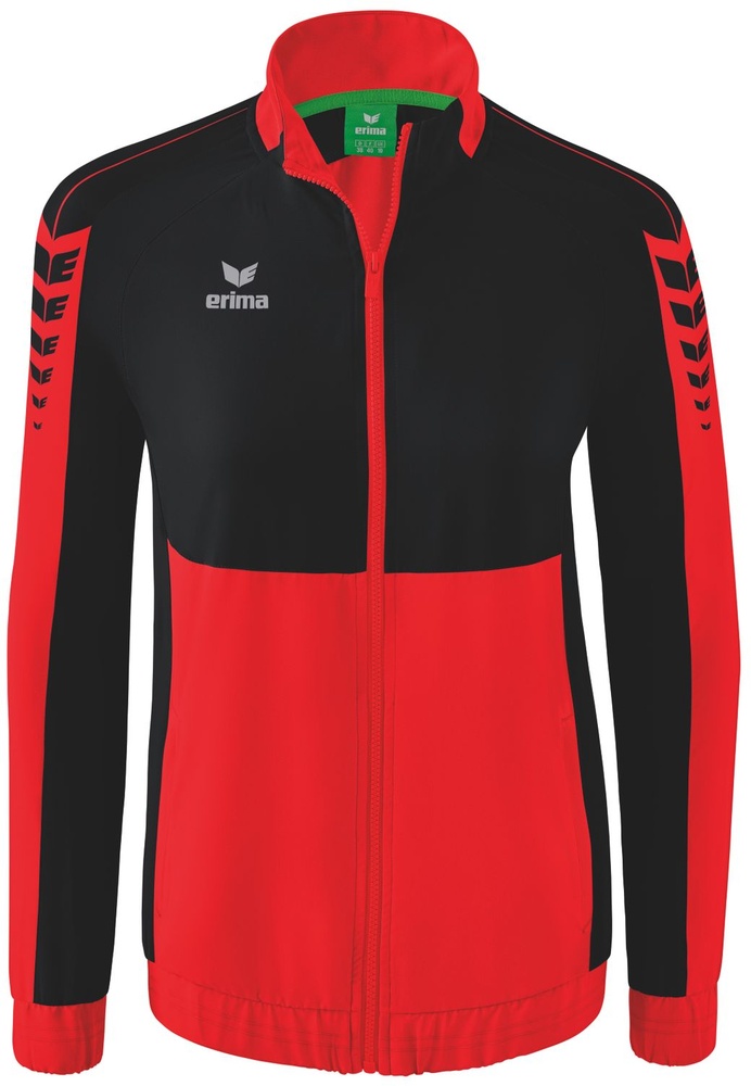 ErimaDamenTrainingsjackeSixWingsPrsentationsjacke22-0003RotSchwarz-34XXS