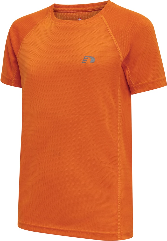 NewlineKinderT-ShirtTopKidsCoreRunningT-ShirtSSOrangeTiger-128