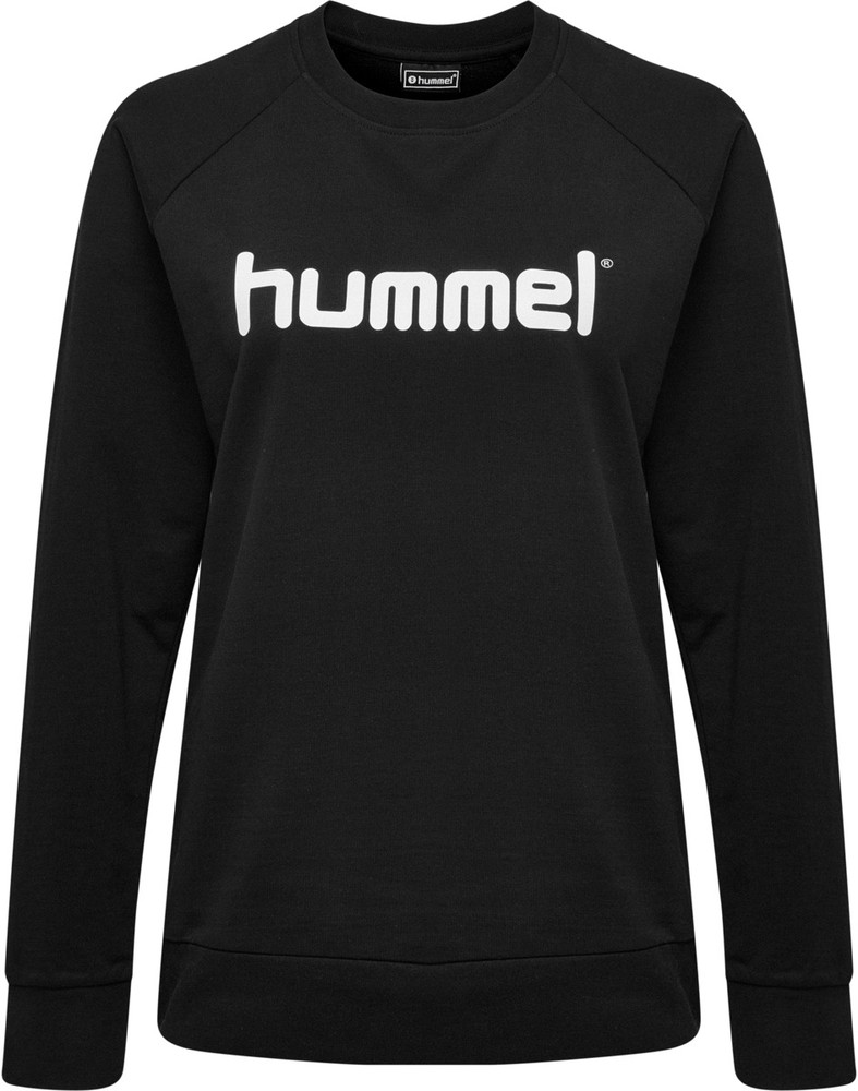 HummelDamenSweatshirtHmlgoCottonLogoSweatshirtWomanBlack-XXL