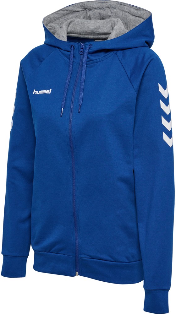 HummelDamenHoodieHmlgoCottonZipHoodieWomanTrueBlue-XXL