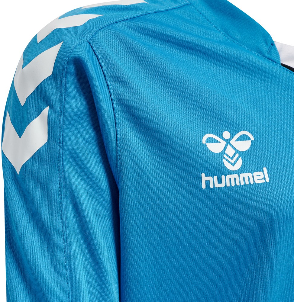 HummelKinderTrikotLangarmHmlcoreXkPolyJerseyLSKidsBlueDanube-116