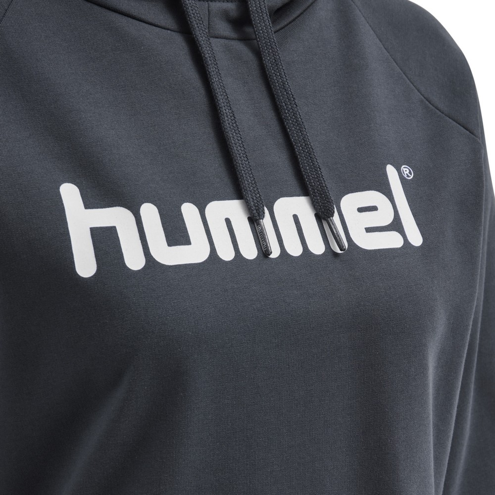 HummelDamenHoodieHmlgoCottonLogoHoodieWomanIndiaInk-XXL
