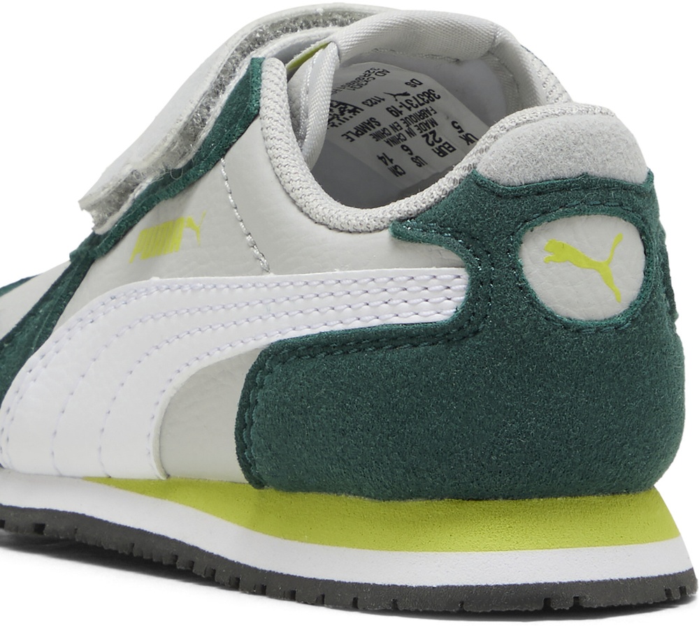 PumaKinderSchuheLowCabanaRacerSL20VInf383731CoolLightGray-PumaWhite-DarkMyrtle-LimeSmash-20