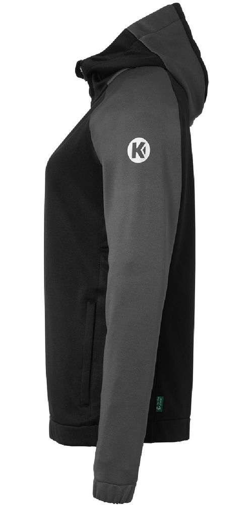 KempaDamenTrainingsjackeAmbition28Kapuzenjacke2005150SchwarzAnthra-XS