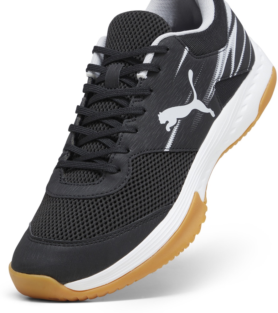 PumaIndoorschuheLowVarionII107341PumaBlack-CoolLightGray-YellowBlaze-Gum-44
