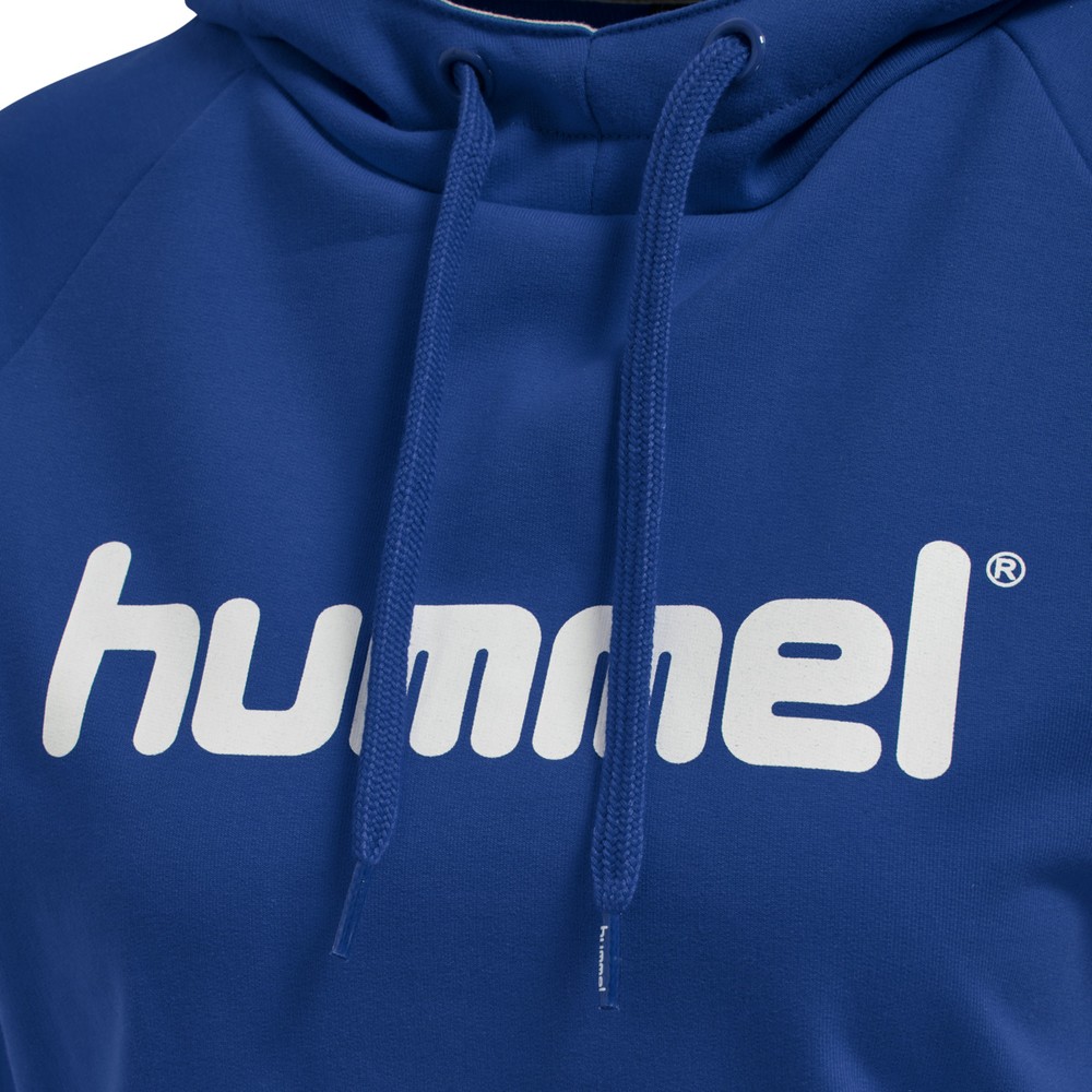 HummelDamenHoodieHmlgoCottonLogoHoodieWomanTrueBlue-XXL