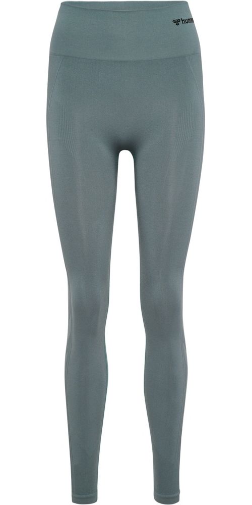 HummelDamenTightsLegginsHmltifSeamlessHighWaistTightsBalsamGreen-L