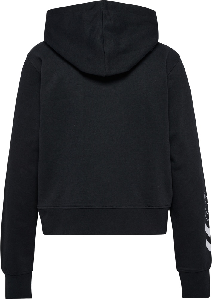 HummelDamenSweatshirtshoodiesHmlelementalShortHoodieWomanBlack-L