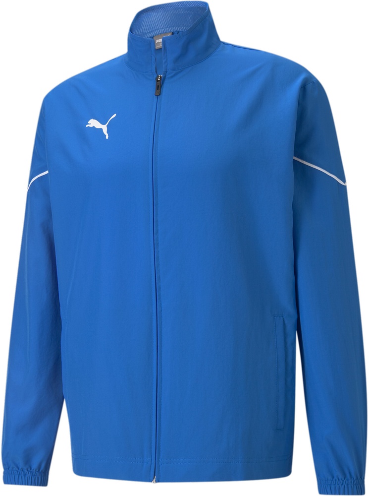 PumaTrainingsjackeTeamRISESidelineJacket657326ElectricBlueLemonade-PumaBlack-S