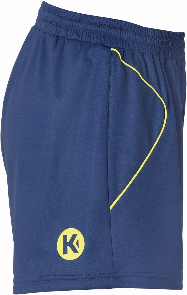 KempaSportshortCurveShortsWomen2003068DeepBlauFluoGelb-XS