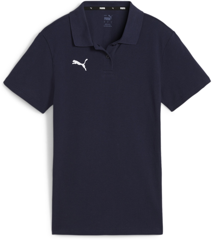 PumaDamenPoloShirtTeamGoalCasuaLongsleevePoloWmn658607PumaNavy-PumaWhite-L
