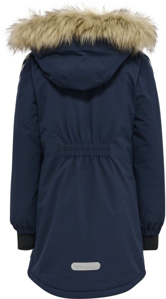 HummelKinderMantelHmlleafTexCoatBlackIris-104