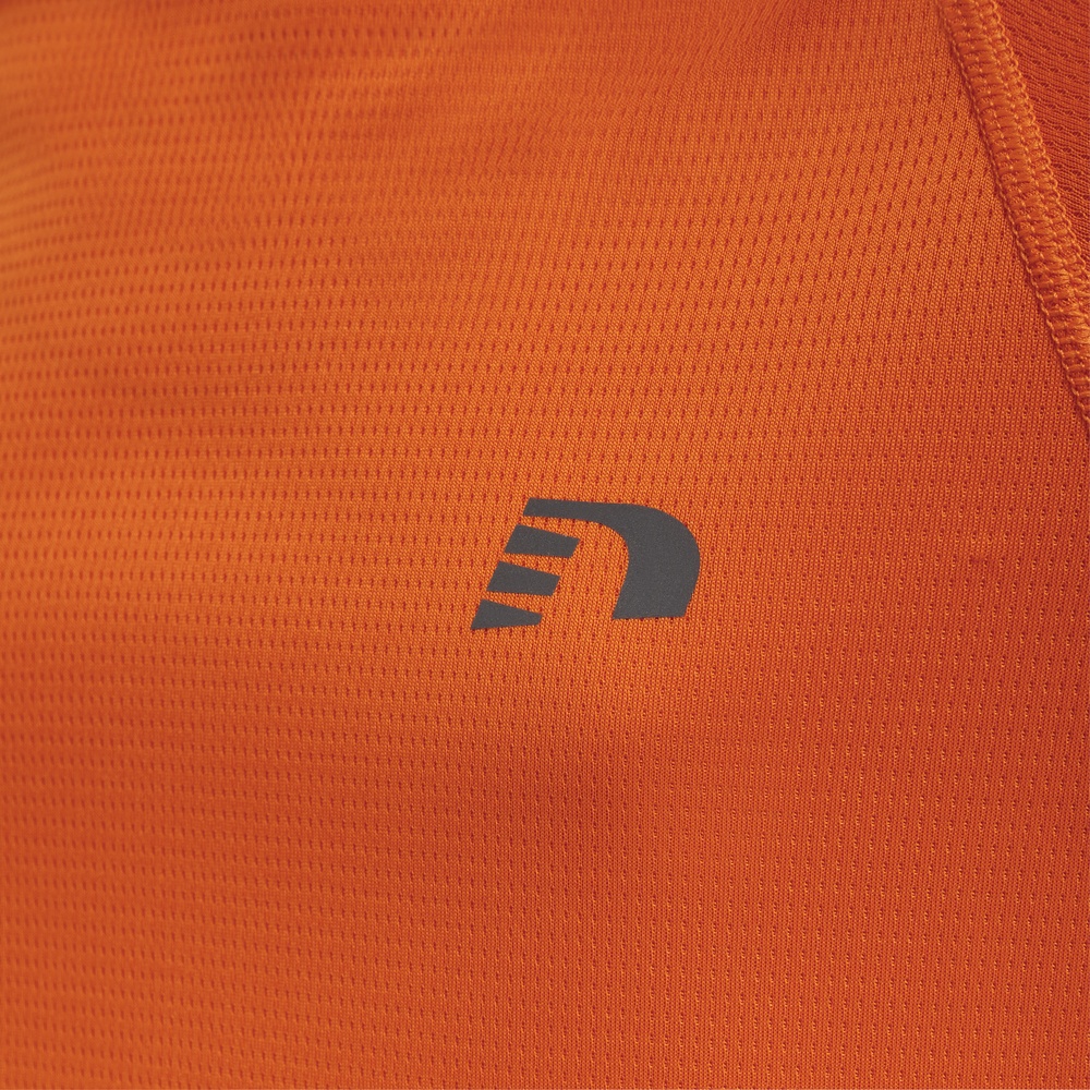 NewlineKinderT-ShirtTopKidsCoreRunningT-ShirtSSOrangeTiger-128