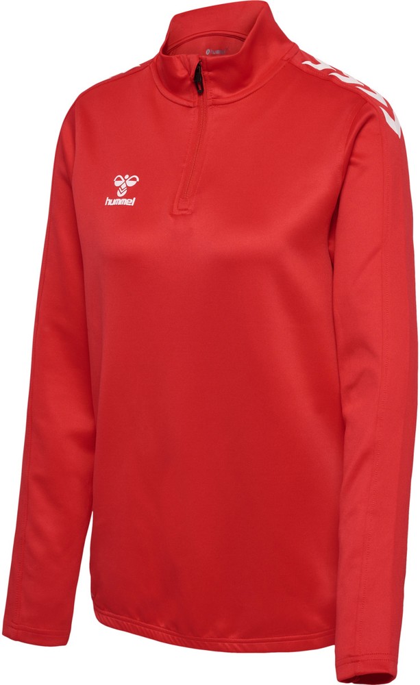 HummelDamenHalf-ZipSweatshirtHmlcoreXkHalfZipSweatWomanTrueRed-XXL