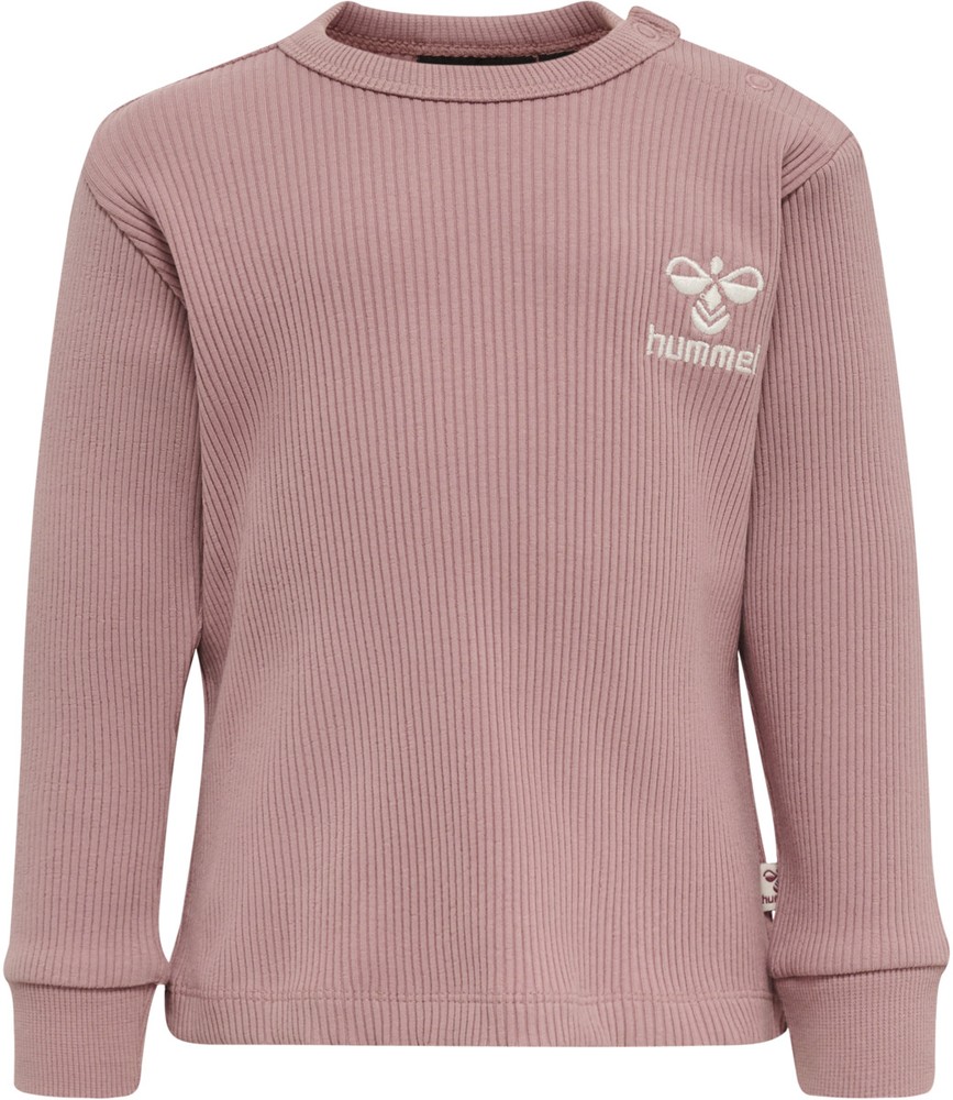 HummelKinderLongsleeveHmlsamiT-ShirtLSWoodrose-104