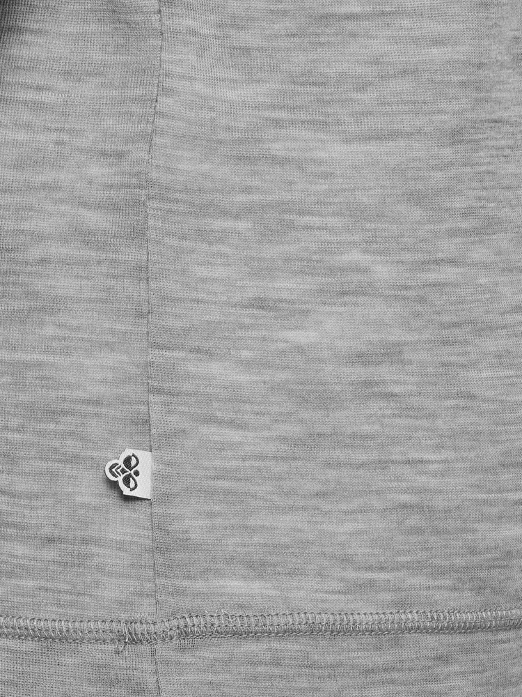 HummelKinderWoolRibT-ShirtLongsleeve229420GreyMelange-98-ca3Jahre