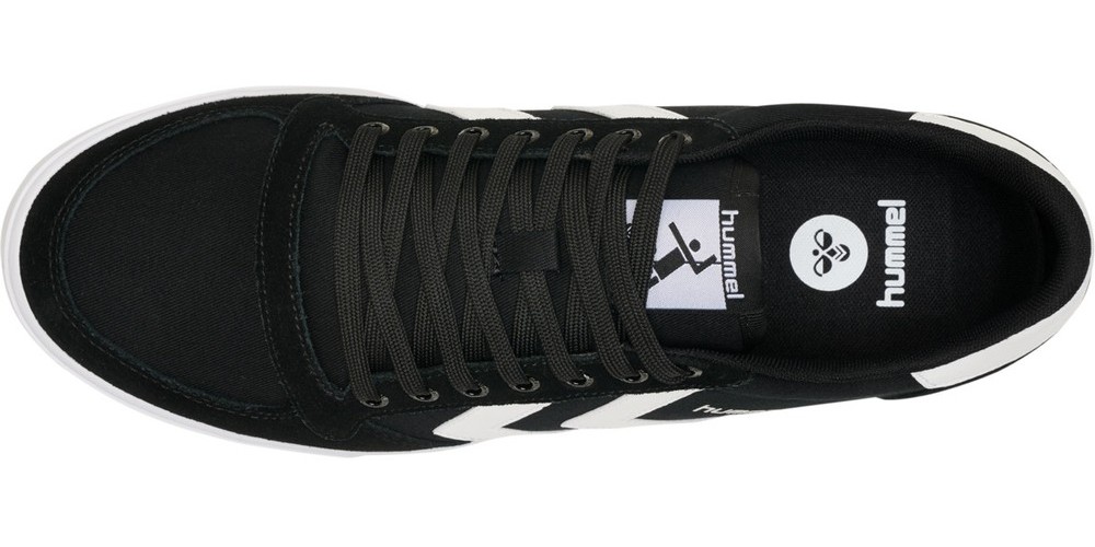 HummelSneakerflachHummelSlimmerStadilLowBlackWhiteKh-36