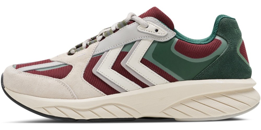 HummelSneakerflachReachLx6000UrbanWhiteWindsorWine-36