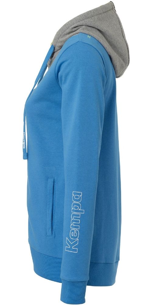 KempaDamenTrainingsjackeCore20KapuzenjackeWomen2002197KempablauDarkGrauMelan-XS