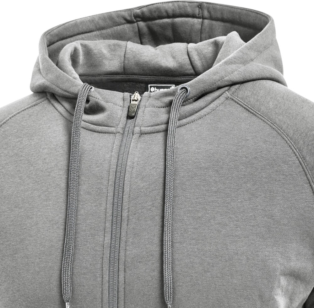 HummelHoodieHmlredClassicZipHoodieGreyMelange-XXL